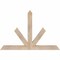 Ekena Millwork Saratoga Smooth Timber Gable Bracket, Douglas Fir, 48"W x 32"H x 3 1/2"D x 3 1/2"F, 16/12 Pitch GBW048X32X0404SAR00SDF - alternate 1